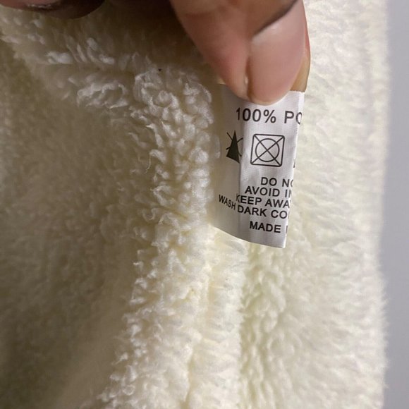 VALHYR Men's Patterned Faux Sherling Full Zip Hooded Jacket - Picture 8 of 10